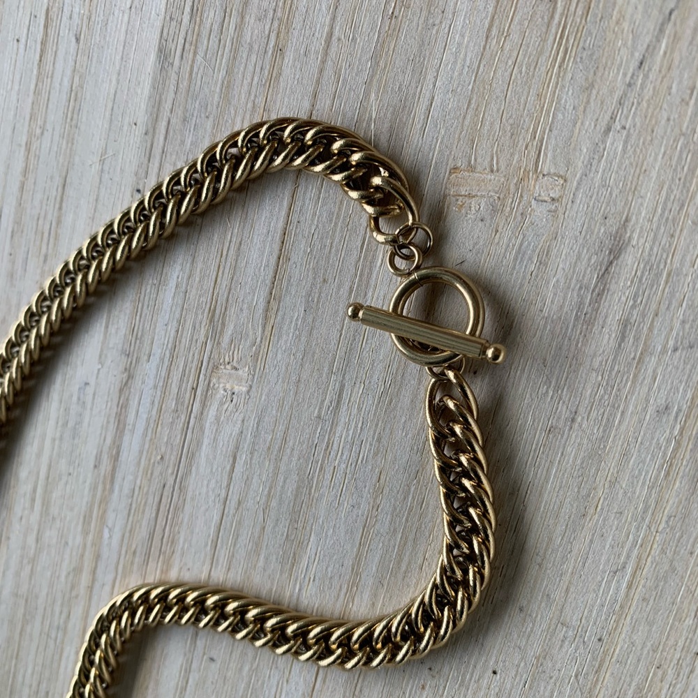 Gold Link Chain Necklace